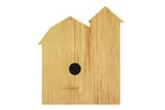 Wood barn shaped country birdhouse