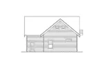Building Plans Rear Elevation - Waterville 3-Car Garage 012D-7500 | House Plans and More