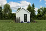 Ranch House Plan Rear Photo 07 - Moorpark Modern Studio 012D-7507 | House Plans and More
