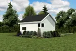 Ranch House Plan Side View Photo 01 - Moorpark Modern Studio 012D-7507 | House Plans and More