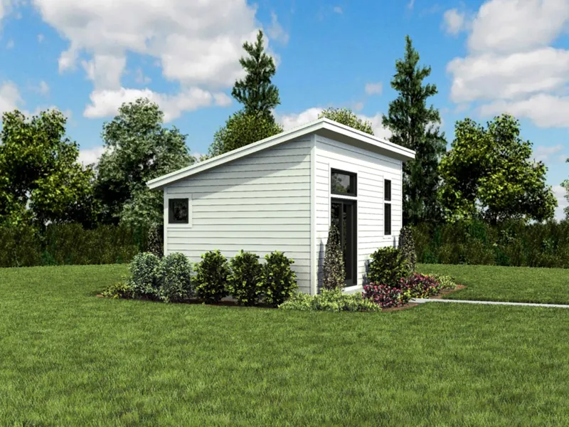 Modern Farmhouse Plan Front Photo 03 - Morrow Modern Studio 012D-7508 | House Plans and More