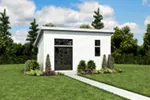 Modern Farmhouse Plan Front Photo 07 - Morrow Modern Studio 012D-7508 | House Plans and More