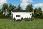 Modern Farmhouse Plan Rear Photo 04 - Morrow Modern Studio 012D-7508 | House Plans and More