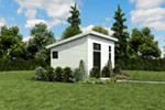 Contemporary House Plan Front Photo 03 - 012D-7510 | House Plans and More