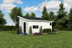 Ranch House Plan Rear Photo 05 - 012D-7510 | House Plans and More