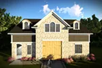 Building Plans Front of House 051D-0944