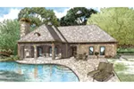 Traditional House Plan Front of House 055D-1029
