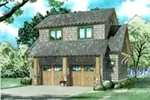 Traditional House Plan Front of House 055D-1030