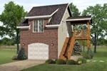 Building Plans Front of House 059D-7518