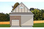 Traditional House Plan Front of House 075D-7509