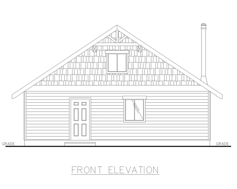 Building Plans Front Elevation - 088D-0482 | House Plans and More