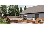 Building Plans Front of Home - 125D-3023 | House Plans and More
