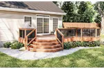 Building Plans Front of Home - 125D-3024 | House Plans and More