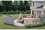 Building Plans Front of Home - 125D-3037 | House Plans and More