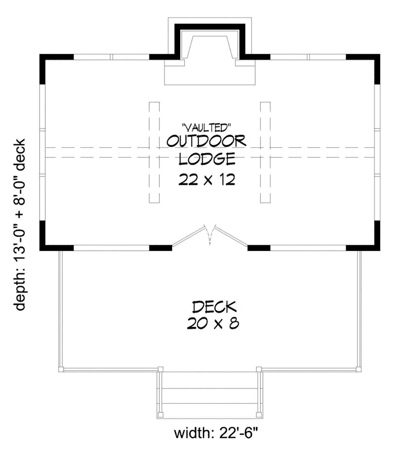 Ranch House Plan First Floor -  142D-7506 | House Plans and More
