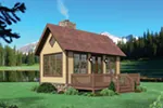 Ranch House Plan Front of Home -  142D-7506 | House Plans and More