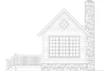 Ranch House Plan Right Elevation -  142D-7506 | House Plans and More